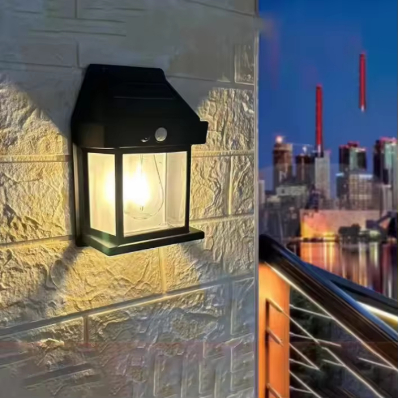 Smart Garden Lanterns - Outdoor LED Motion Sensor Tungsten Bulb
