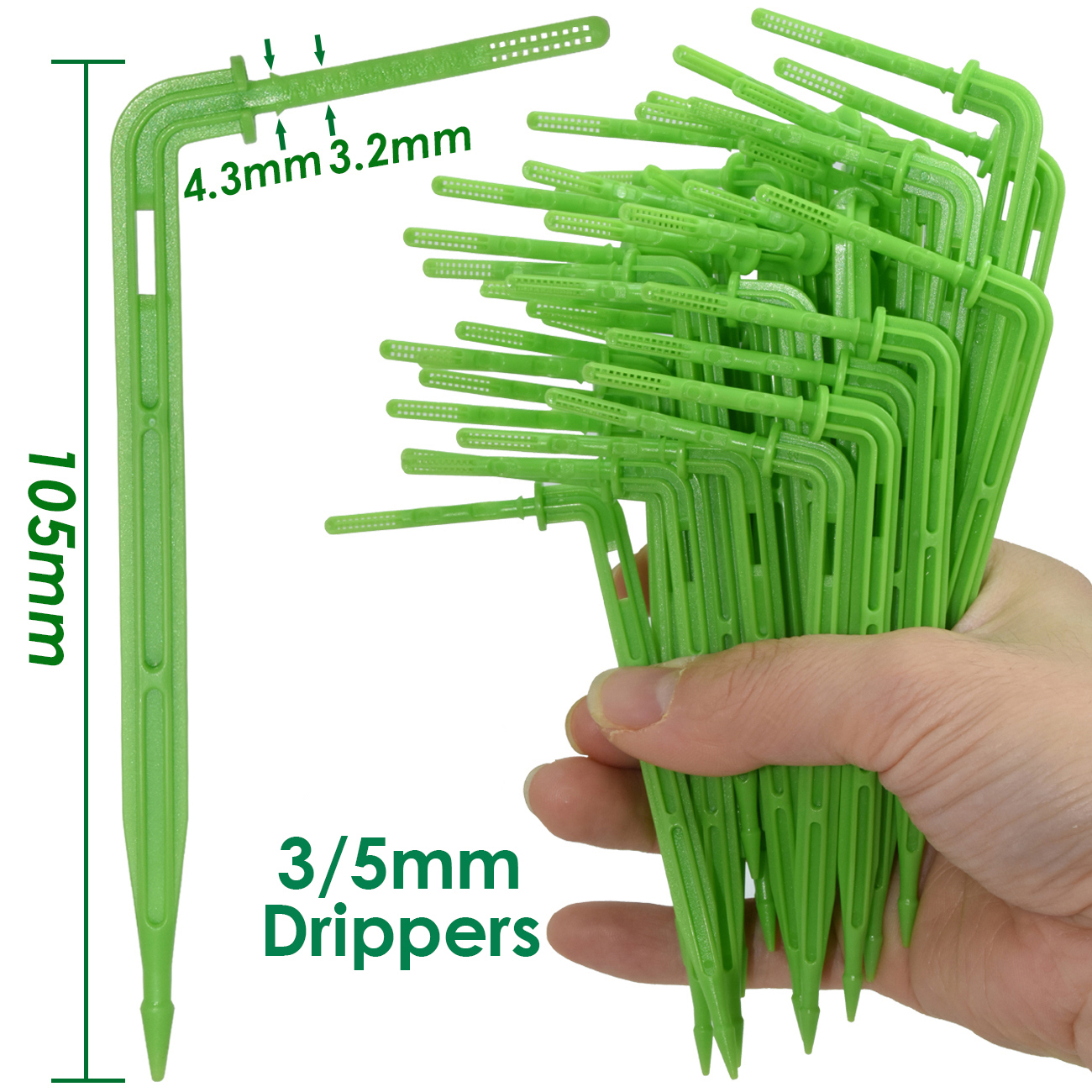 KESLA 50pcs 2L/H Drip Arrow Dr - Smart Garden Sprinkler System recensie en prijs