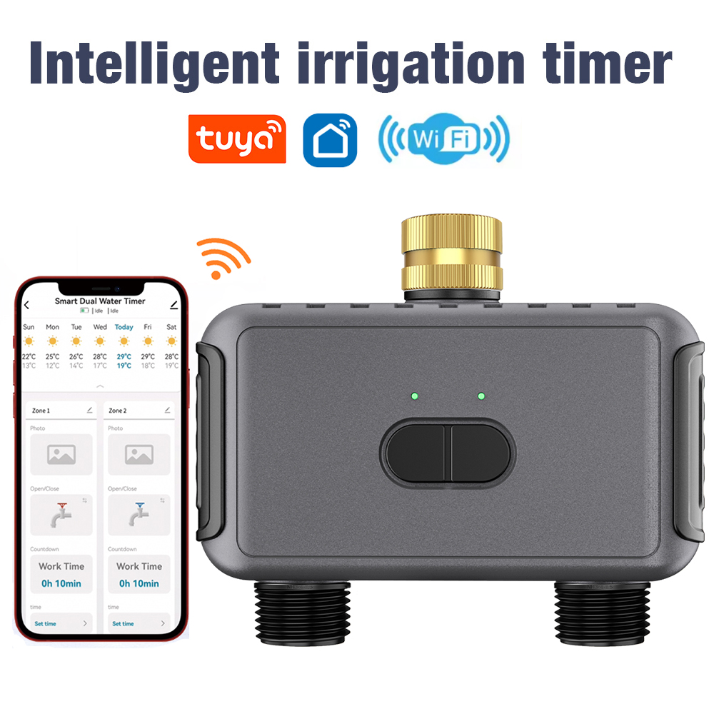 Tuya WiFi Water Timer Smart 2  - Smart Garden Refill recensie en prijs