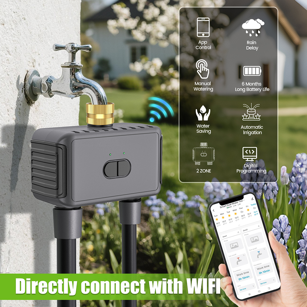 Tuya WiFi Water Timer Smart 2  - Smart Garden Refill recensie en prijs