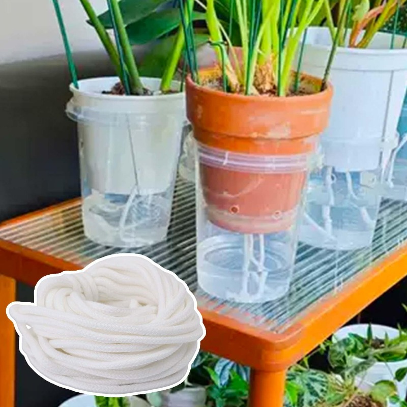 Self Watering Cotton Wick Cord - Smart Garden Sprinkler System recensie en prijs