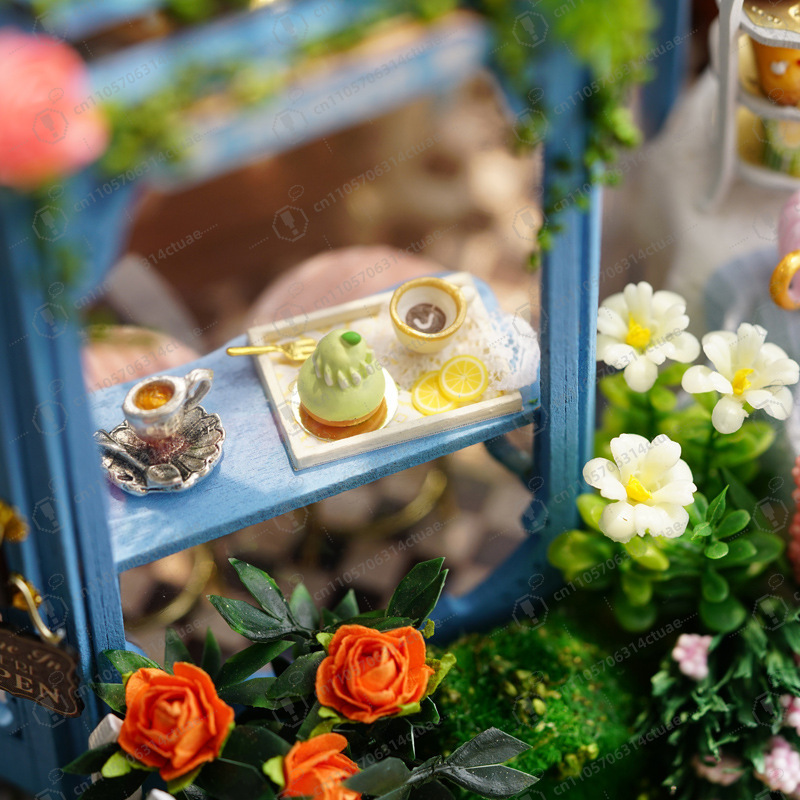 Creative DIY Miniature Tea Hou - Smart Garden Model recensie en prijs