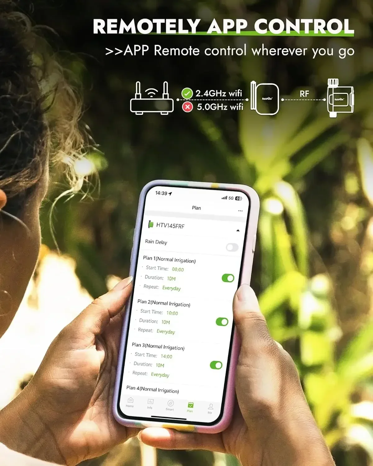 WiFi Water Timer for Garden Ho - Smart Garden Sprinkler recensie en prijs