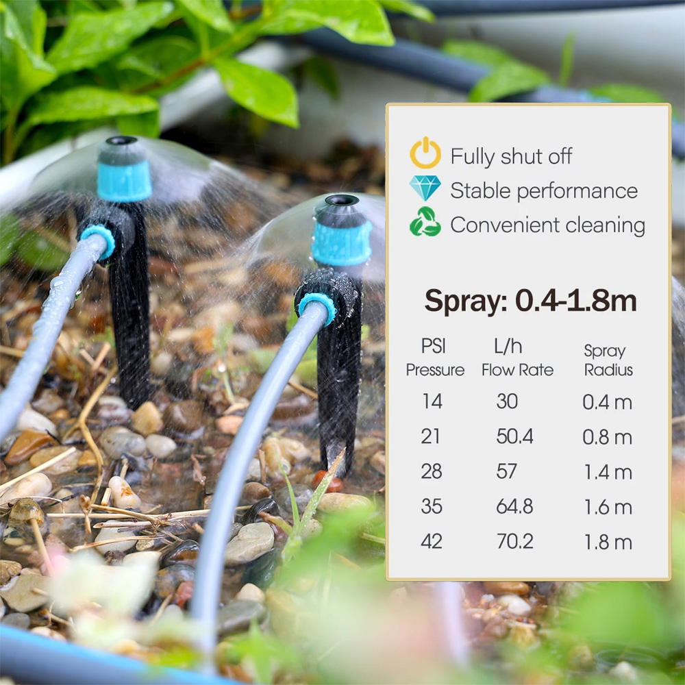 9/12mm PE Hose 360° Adjustable - Smart Garden Kitchen recensie en prijs
