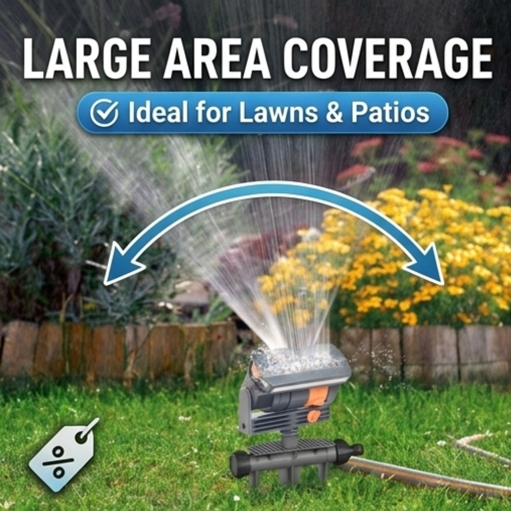 Automatic Oscillating Sprinkle - Smart Garden Sprinkler recensie en prijs