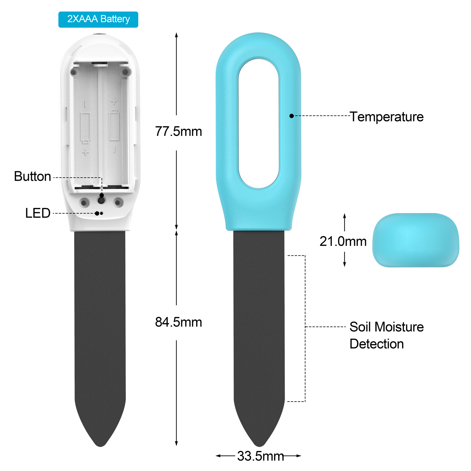 Soil Moisture Meter Temperatur - Smart Garden Test recensie en prijs
