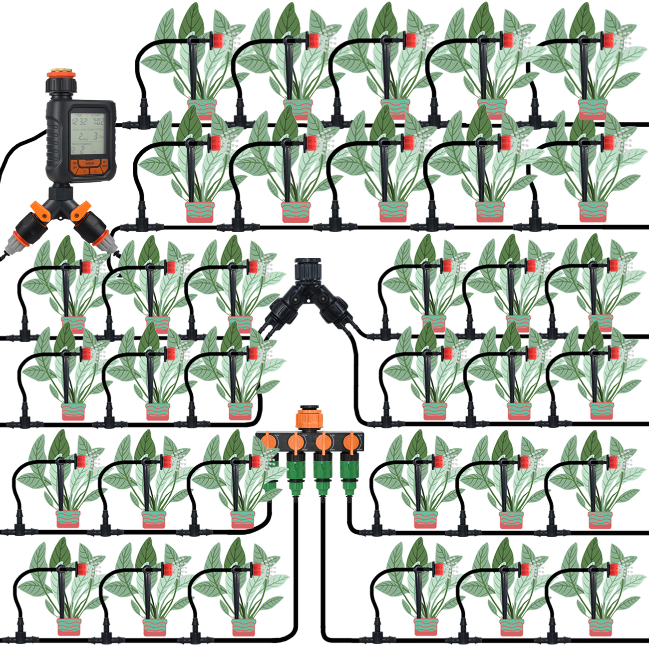 KESLA 30-800X Garden Drip Irri - Smart Garden Sprinkler System recensie en prijs