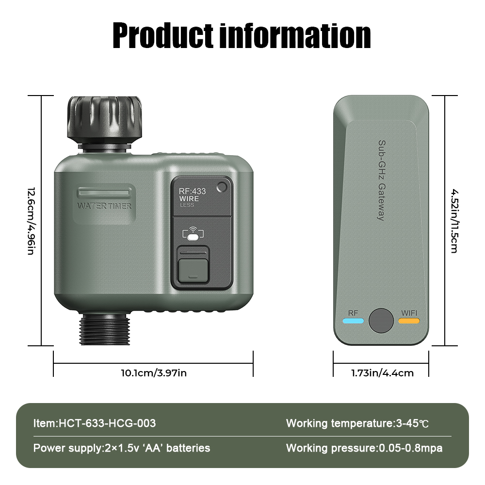 RF433 Wifi Smart Garden Sprink - Smart Garden Sprinkler recensie en prijs