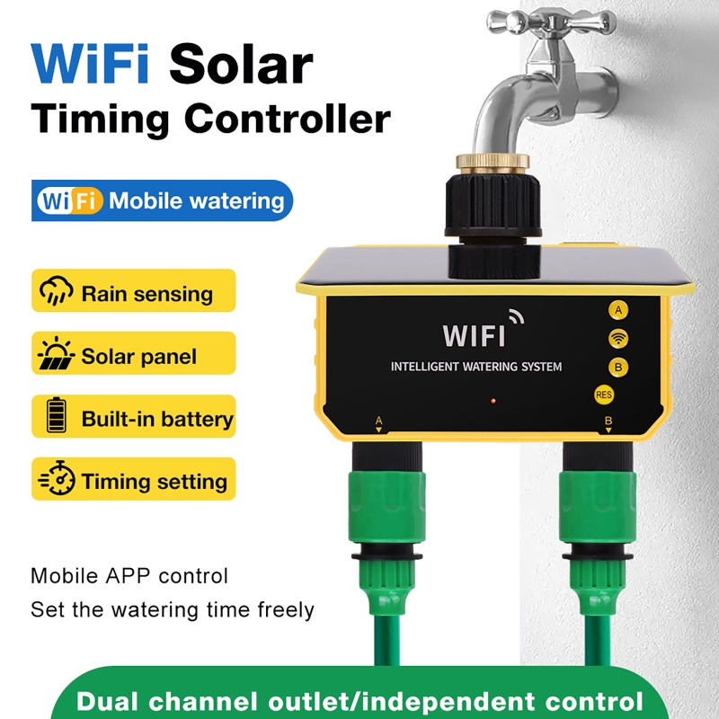 Garden WiFi Water Timer 2 Zone - Smart Garden Sprinkler recensie en prijs