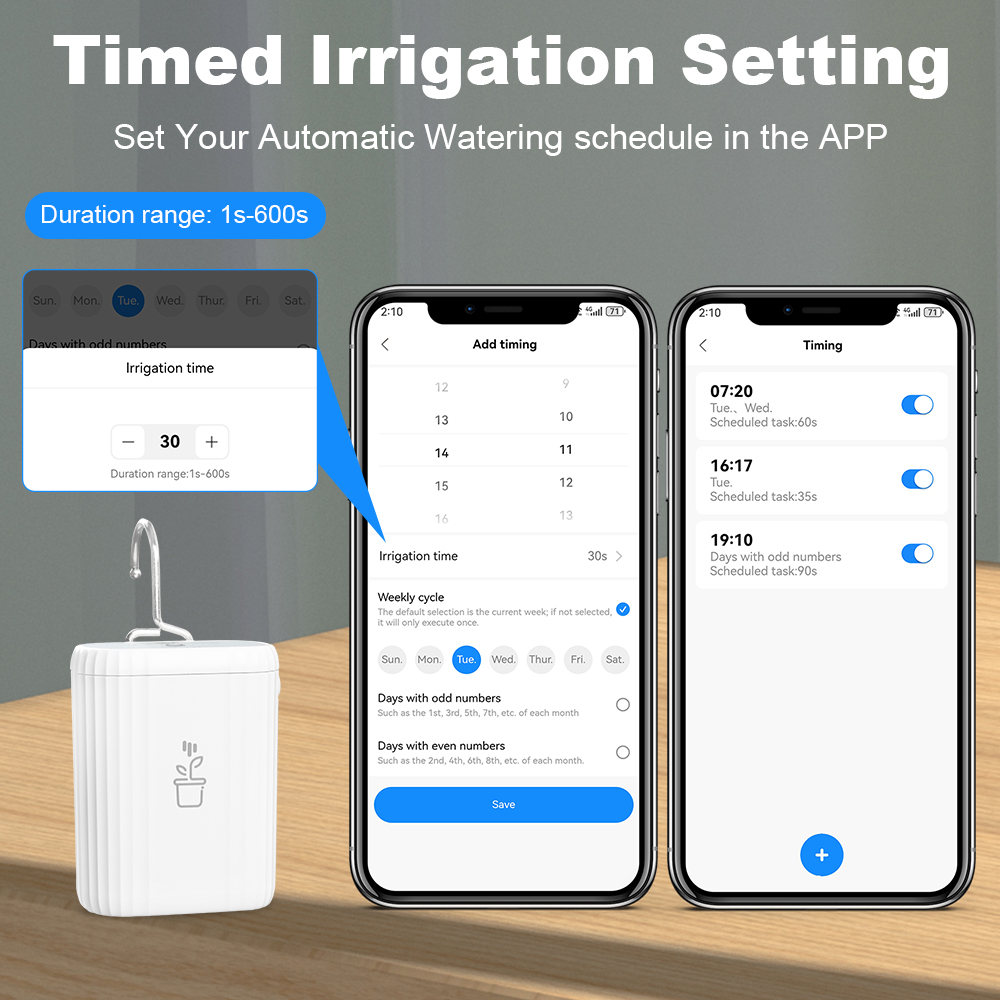 Tuya WiFi Smart Drip Irrigatio - Smart Garden Refill recensie en prijs