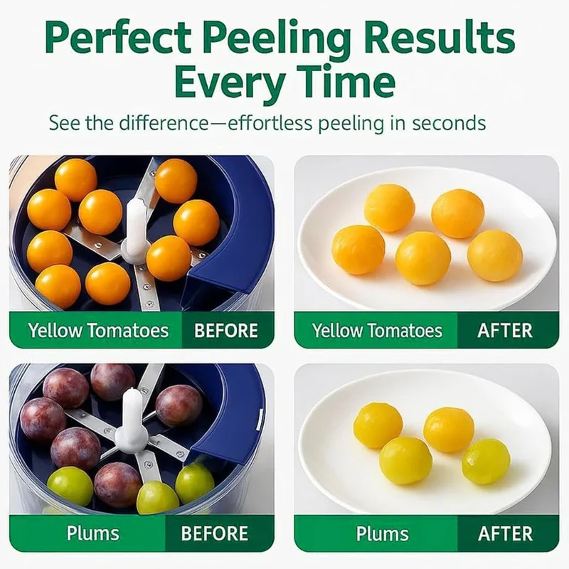 Automatic Grape Peeler, Electr - Smart Garden Kitchen recensie en prijs