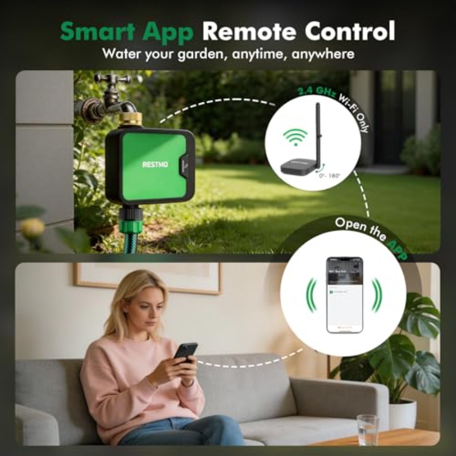 Smart WiFi Water Timer for Gar - Smart Garden Sprinkler recensie en prijs