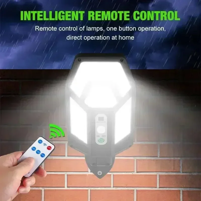 1/2PC 55LED Solar Wall Light 3 - Smart Garden Lanterns recensie en prijs