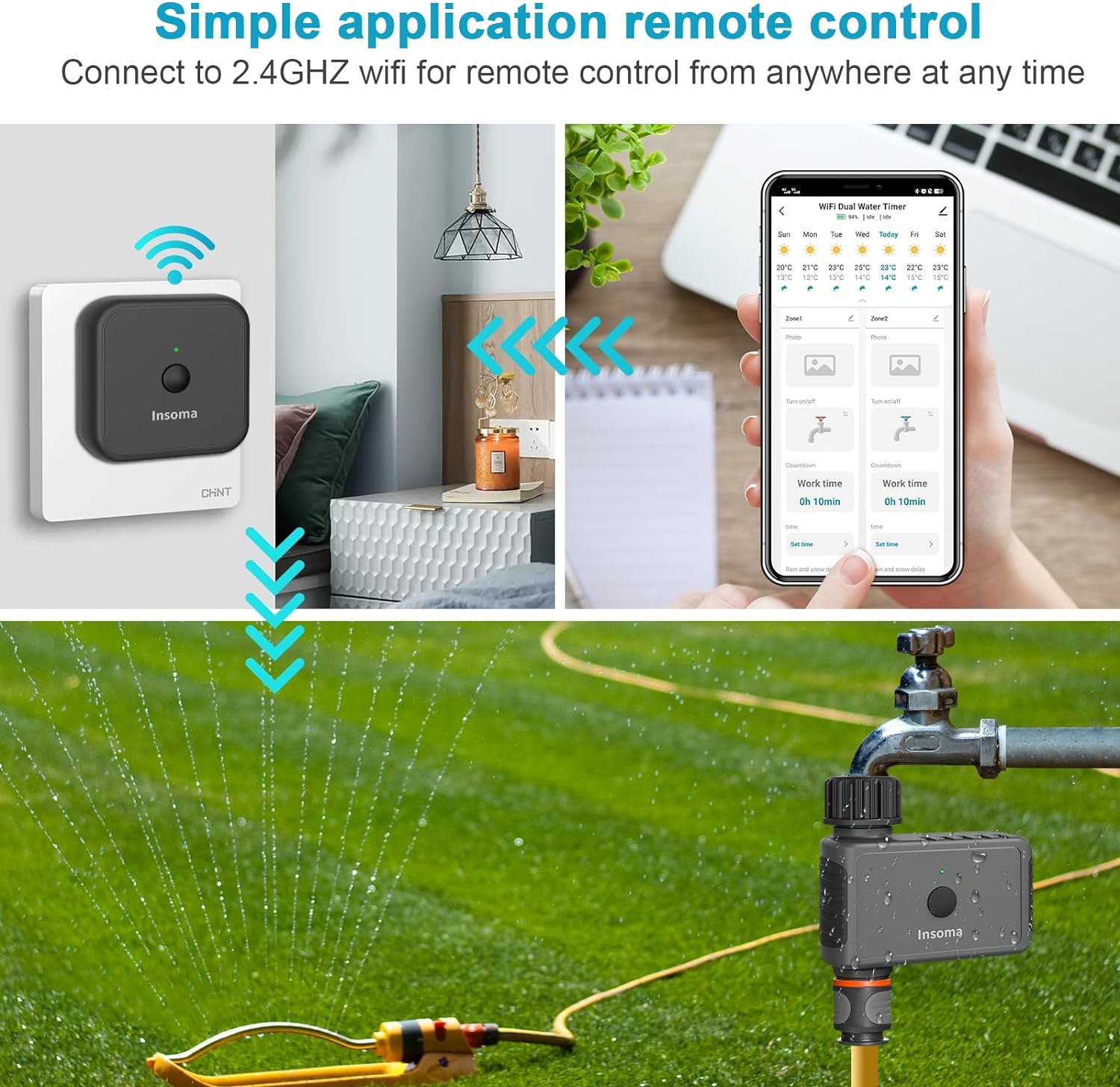 Insoma Wifi Automatic Sprinkle - Smart Garden Refill recensie en prijs