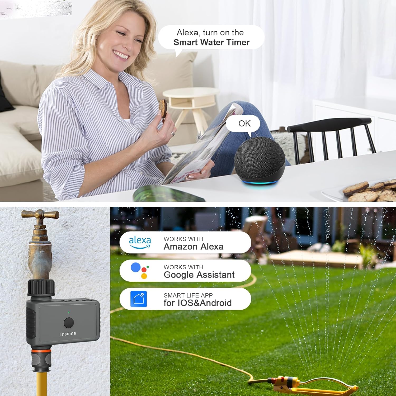 Insoma Wifi Automatic Sprinkle - Smart Garden Refill recensie en prijs