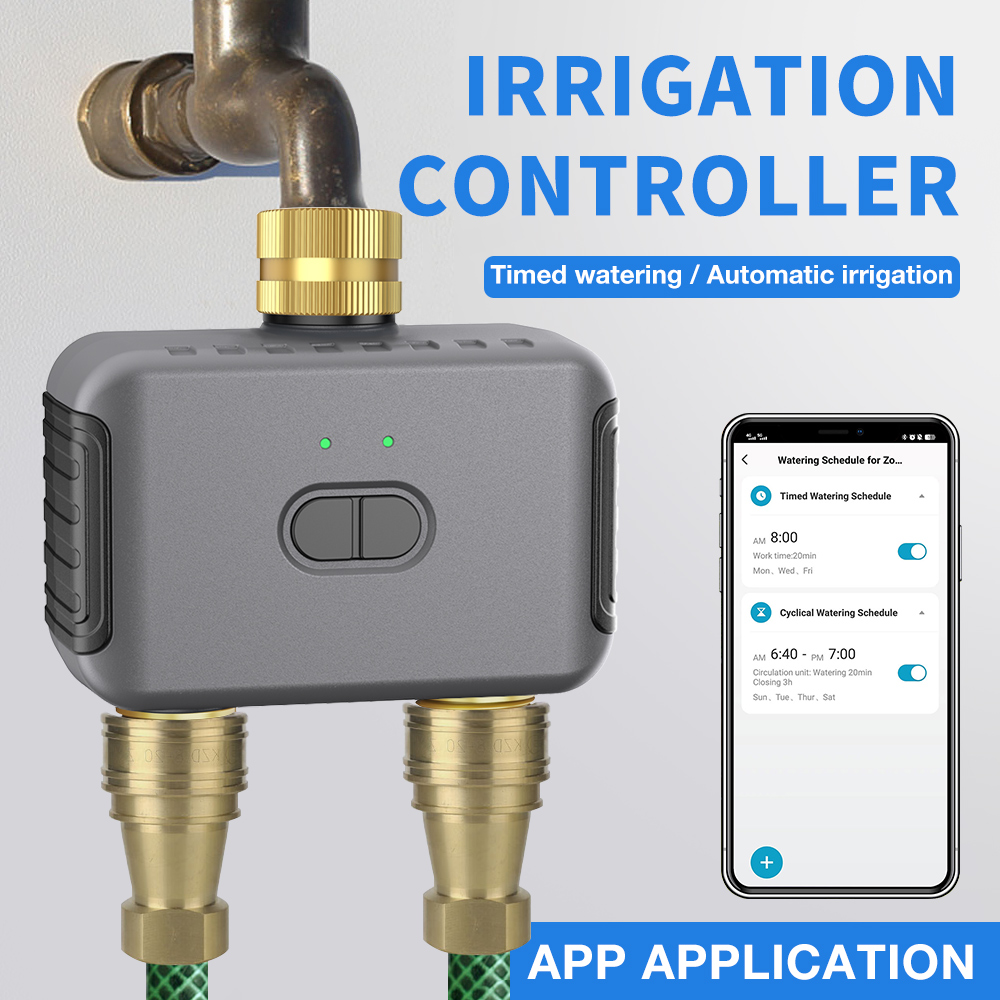 Tuya 2 Zone Watering Timer Gar - Smart Garden Refill recensie en prijs